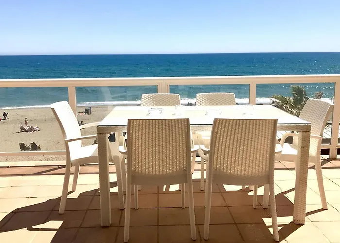 Beachfront Apartment In Mijas Costa